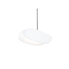 Sonneman 2901.25-DW 1 Light Satin White Shade 9W Papillons LED Pendant