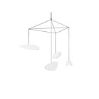 Sonneman 2902.25W 4 Lights Satin White Shade 22W Papillons LED Pendant