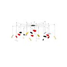 Sonneman 2909.25M 24 Lights Assorted Shade Colors 100W Papillons LED Pendant