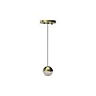 Sonneman 2913.14-MED 6W Brass Finish LED Pendant