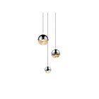 Sonneman 2914.01-AST 3 Lights Polished Chrome 13W Grapes LED Pendant