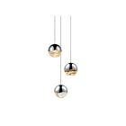 Sonneman 2914.01-LRG 3 Lights Polished Chrome 17W Grapes LED Pendant