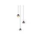 Sonneman 2914.01-SML 3 Lights Polished Chrome 9W Grapes LED Pendant