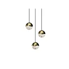 Sonneman 2914.14-SML 18W Brass Finish LED Pendant