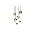 Sonneman 2915.14-AST 36W Brass Finish LED Pendant