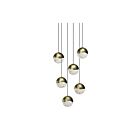 Sonneman 2915.14-MED 36W Brass Finish LED Pendant