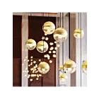 Sonneman 2917.14-MED 72W Brass Finish LED Pendant