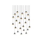 Sonneman 2918.01-SML 24 Lights Polished Chrome 72W Grapes LED Pendant