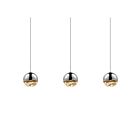 Sonneman 2920.01-LRG 3 Lights Polished Chrome 17W Grapes LED Pendant