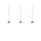 Sonneman 2920.13-SML 3 Lights Satin Nickel 9W Grapes LED Pendant