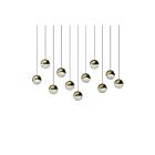 Sonneman 2922.14-LRG 66W Brass Finish LED Pendant