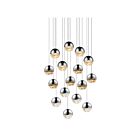 Sonneman 2923.01-LRG 16 Lights Polished Chrome 88W Grapes LED Pendant