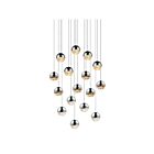 Sonneman 2923.01-MED 16 Lights Polished Chrome 64W Grapes LED Pendant