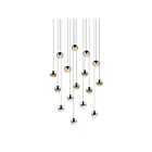Sonneman 2923.01-SML 16 Lights Polished Chrome 48W Grapes LED Pendant