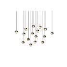 Sonneman 2923.14-SML 96W Brass Finish LED Pendant