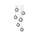 Sonneman 2963.01 6 Lights Polished Chrome 4W Champagne Bubbles LED Pendant