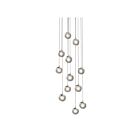 Sonneman 2965.01 12 Lights Polished Chrome 4W Champagne Bubbles LED Pendant
