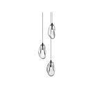Sonneman 2971.25C 3 Lights Satin Black 4W Liquid LED Pendant
