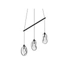 Sonneman 2973.25C 3 Lights Satin Black 4W Liquid LED Pendant