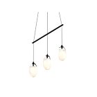 Sonneman 2973.25W 3 Lights Satin Black 4W Liquid LED Pendant