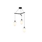 Sonneman 2975.25W 3 Lights Satin Black 4W Liquid LED Pendant