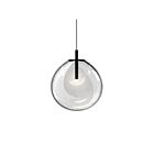 Sonneman 2990.25C-MED 1 Light Satin Black 4W Cantina LED Pendant