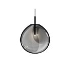 Sonneman 2990.25K-LRG 1 Light Satin Black 4W Cantina LED Pendant