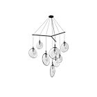 Sonneman 2997.25C 9 Lights Satin Black 4W Cantina LED Pendant