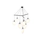 Sonneman 2997.25W 9 Lights Satin Black 4W Cantina LED Pendant