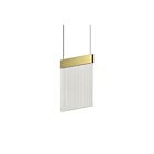 Sonneman 3090.14 15W Brass Finish LED Pendant