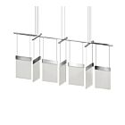 Sonneman 3096.01 7-Lights 99W Polished Chrome LED Chandelier