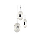 Sonneman 3113.01C 3 Lights Polished Chrome 30W Meclisse LED Pendant