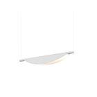 Sonneman 3121.03 1 Light Satin White 15W Tela LED Pendant