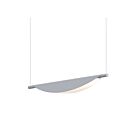 Sonneman 3121.18 1 Light Dove Gray 15W Tela LED Pendant