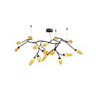 Sonneman 3287.27 17 Lights Coffee Bronze 17W Vines Semi-Flush Mount