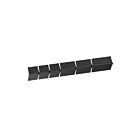 Sonneman 3445.25 246W Satin Black LED Wall Sconce