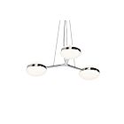 Sonneman 3612.01 6-Lights 28W Polished Chrome LED Chandelier