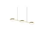 Sonneman 3613.14 6-Lights 28W Brass Finish LED Chandelier