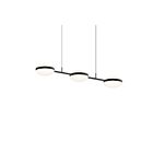 Sonneman 3613.25 6-Lights 28W Satin Black LED Chandelier