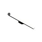Sonneman 3772.25 1 Light Satin Black 13W Fino LED Bath Bar