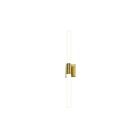 Sonneman 3963.38 52W Satin Brass LED Wall Sconce