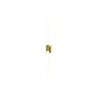 Sonneman 3964.38 68W Satin Brass LED Wall Sconce