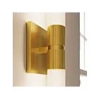 Sonneman 3964.38 68W Satin Brass LED Wall Sconce