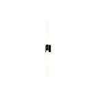 Sonneman 3964.51 68W Black Brass LED Wall Sconce