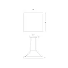 Sonneman 3974.03-35 72W Satin White LED Pendant