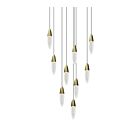 Sonneman 4163.38 27W Polished Chrome LED Pendant