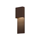 Sonneman 7106.72-WL 1 Light Textured Bronze 11W Flat Box LED Panel Sconce