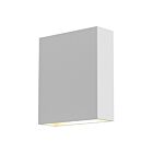 Sonneman 7107.98-WL 1 Light Textured White 21W Flat Box Up/Down LED Sconce