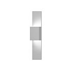 Sonneman 7108.98-WL 1 Light Textured White 21W Flat Box Up/Down LED Panel Sconce