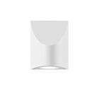 Sonneman 7222.98-WL 1 Light Textured White 9W Shear Sconce